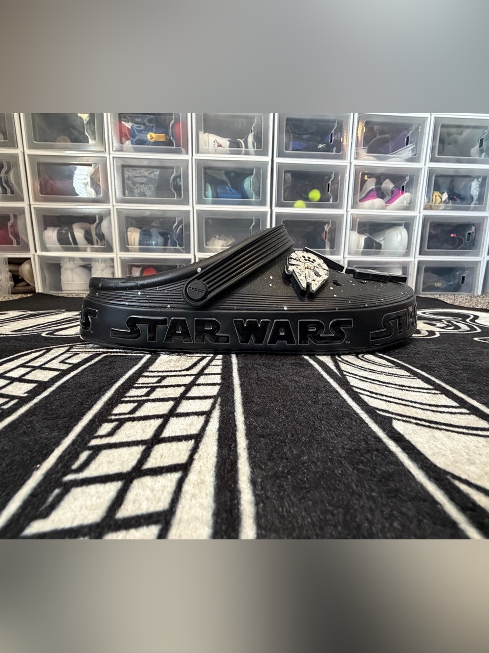 Star Wars x Crocs Off-Court Clog Galaxy Far Far Away Black Men’s Size 10